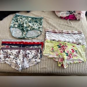 NWT NWOT Lot of 8 Cacique Cotton BoyShorts & High-Waist Brief 22/24 Plus Size